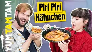 Piri Piri Hähnchen // Mit Kartoffel-Wedges und Coleslaw // #yumtamtam
