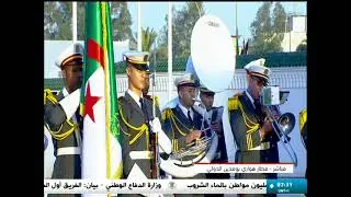 مطار الجزائر الدولي  : فخامة رئيسة جمهورية الهند السيدة دروبادي مورمو تغادر في هذه الأثناء الجزائر