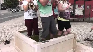 Musikverein Ipsheim cold water challenge 2014