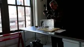 Carving Cocktail Ice