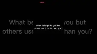 You Can't solve this riddle | #shortriddles #shortsfeed #shorts