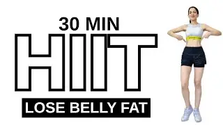 HIIT Without Jumping! 🔥 30 Min Low Impact Workout for Weight Loss (No Equipment)
