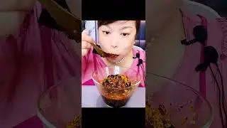 EATING ASMR PEANUT SAUCE #eating #asmr #peanutsauce