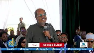 Madaxweynaha JFS Xasan Sheekh Maxamuud oo ka qeyb galay xarig jarka Mashaariic laga hirgeliyay