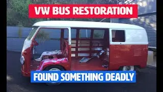 VW Bus Restoration -  HOW TO FIT YOUR LIGHTS AND BUMPERS PART 9 #vwrestoration