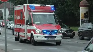 [Neubrandenburg] Einsatzfahrten Rettungsdienst BF Neubrandenburg