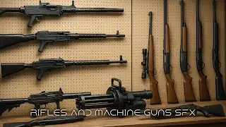 Rifles And Machine Guns SFX - Gatling Gun