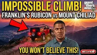 GTA 5: Franklin vs. Mount Chiliad - Jeep Rubicon Off-Road Test