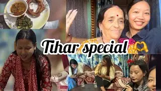 Part-2 Tihar ka special moment dd log k sth me or unke  ghr me❤️//Tq for inviting us ￼💕💕😘