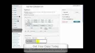 EzMobileSiteGenerator - Custom Forms for mobile websites