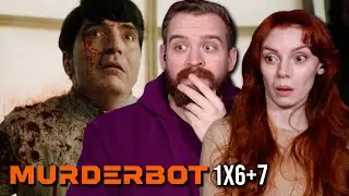 Предательства не прекращаются?!? | Реакция и обзор на Murderbot, эпизод 1x6+7 | AppleTV+