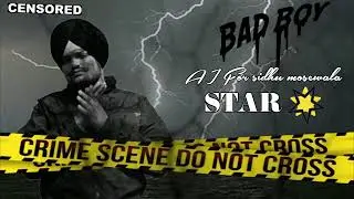 ( CRIME SCENE DO NOT CROSS 🤞) Star ⭐ ( official video) Sidhu mosewala AI tribute..