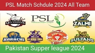 PSL 2024 Schedule announced. PSL 9 Schedule, Dates, venues & timings