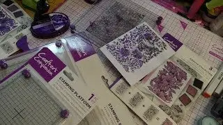 Crafter's Companion Square Grid Stamping Platform Review! Ft. Layered Stamp Sets