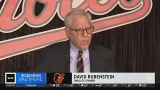 Orioles Opening Day : David Rubenstein is introduced as Orioles new owner