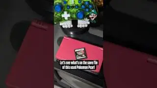 Checking an old save file in Pokemon Pearl 🩷 #pokemonpearl #pokemongames #pokemoncommunity #retro