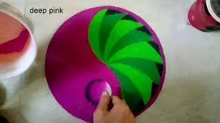 3d rangoli | water drop effect rangoli | poster rangoli design | पोस्टर रंगोली डिज़ाइन | 3डी रांगोळी