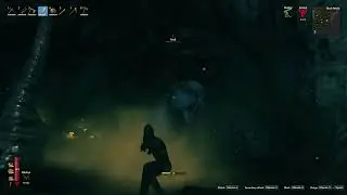 Valheim Troll with stick kill in cave with Abyssal Razor