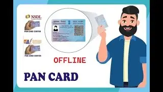 How to apply pan card on OFFLINE in Telugu