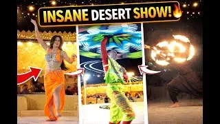 This Desert Dance Is Breaking the Internet🌙 ✨ ⭐ 🌌 🌵 🏜️ 🔥Abudhabi