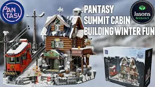 Pantasy | Summit Cabin | Set 85033 | Строим зимние развлечения