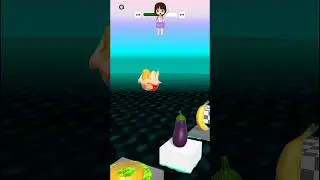 Squeezy Girl Fun Reverse Jumping Apple #fun #mobilegame #amogus #shortsfeed #crush #shorts