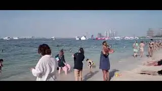 Marina beach 🏖️ dubai ❤️❤️❤️&hellip;#dubaivlog 