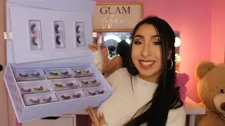 Baddie B Lashes Synthetic Line Review and Try on + Giveaway!