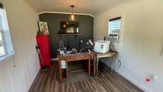 New Office Building Made From a Portable Shed!