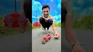 Rescue fire truck remote controlled test kitta