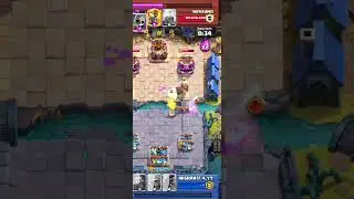 what a reflection 💀🧠💯 #clashroyale #كلاش_رويال #كلانات #clashroyalelive
