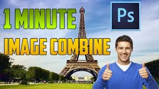 Photoshop CC &mdash; как добавить другое изображение к изображению