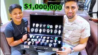 The Kid in Dubai with $1,000,000 watches!!!