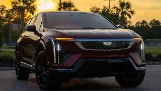 AT NIGHT: 2025 Cadillac OPTIQ &mdash; Night Review, Night Drive EV