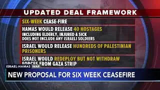 Israel agrees to updated framework in cease-fire, hostage deal
