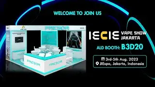 Meet ALD at IECIE VAPE SHOW JAKARTA 2023!