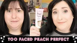 Too Faced Peach Perfect Comfort Matte | Dry Skin Over 40 | FRIDAY FOUNDATION FIX