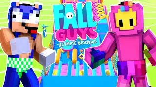 Minecraft Fun House - Baby Sonic Plays Fall Guys! [19]