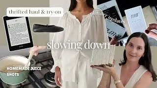 New hobbies, pre-loved clothing haul, planner updates, home recipes & wholesome moments 🌸