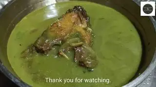 Healthy Fish Curry I Norosingho Masor Anja (Fish with Curry leaves) I Recipe No. 11