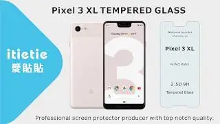 Pixel 3 XL Premium Tempered Glass Screen Protector Perfect Match