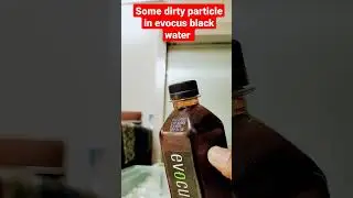 #evocus #blackwater some dirty particles in black water check before you drink