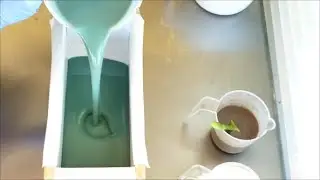 Making and Cutting Cedarwood Patchouli Cold Process Soap