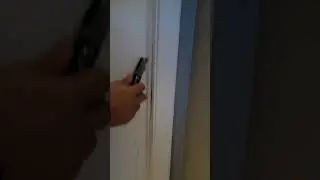 #unlockdoor #doorlocked #doorhack QUICK VIDEO ON BEST WAY TO UNLOCK INTERIOR DOOR!!!