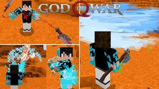 GOD OF WAR addon for Minecraft PE || God Of War Ragnarok MCPE