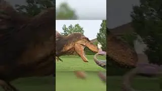 ⚔️ Dino Battle! Ankylosaurus vs. T-Rex! Epic Showdown! @DinoKids