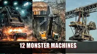 12 Most Powerful Machines on Earth in 5 Minutes! 🏗️