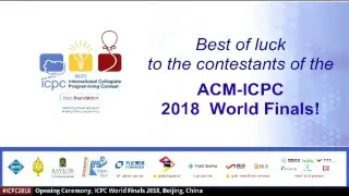 [RU] Opening Ceremony ICPC 2018