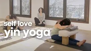 Yin Yoga for Self Love & Intimacy ❤️ 60 Minute Yin Yoga Class with Lindsay Monal