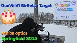 Springfield 2020 22lr @gunnwild1 День рождения, цель челленджа 🎂